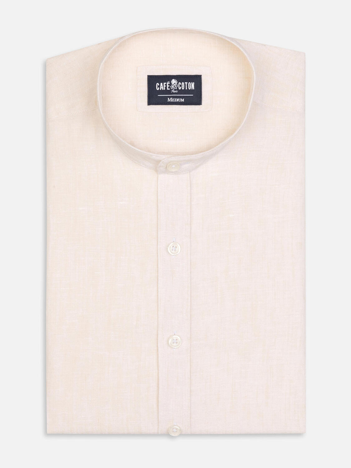 Olaf sand linen shirt