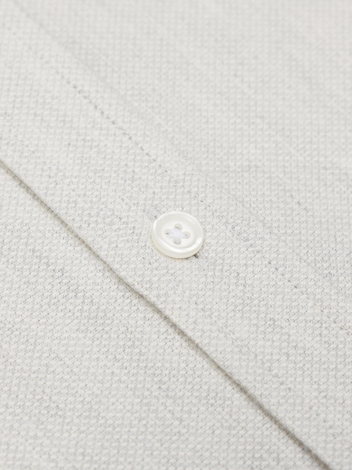 Callum grijs gevlekt kraag Slim fit overhemd