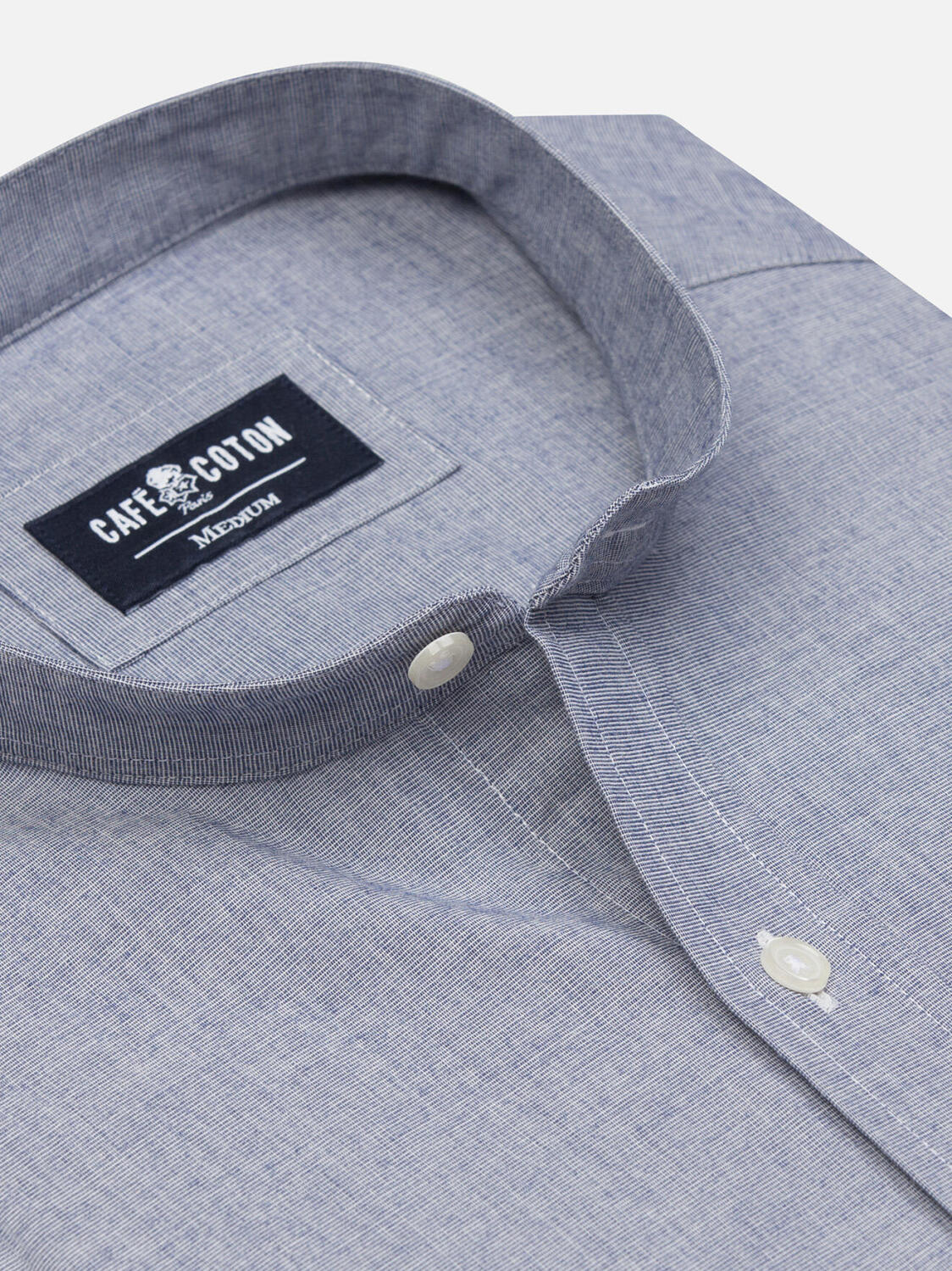 Camicia slim fit con colletto Joe