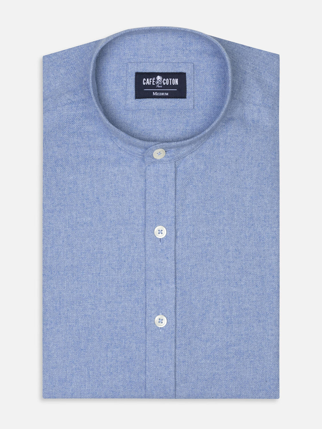 Storm sky flannel slim fit shirt