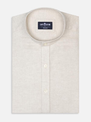 Storm off-white flannel shirt