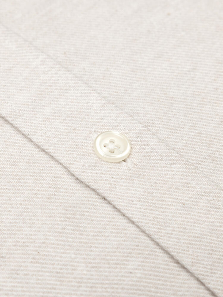 Storm off-white flannel shirt