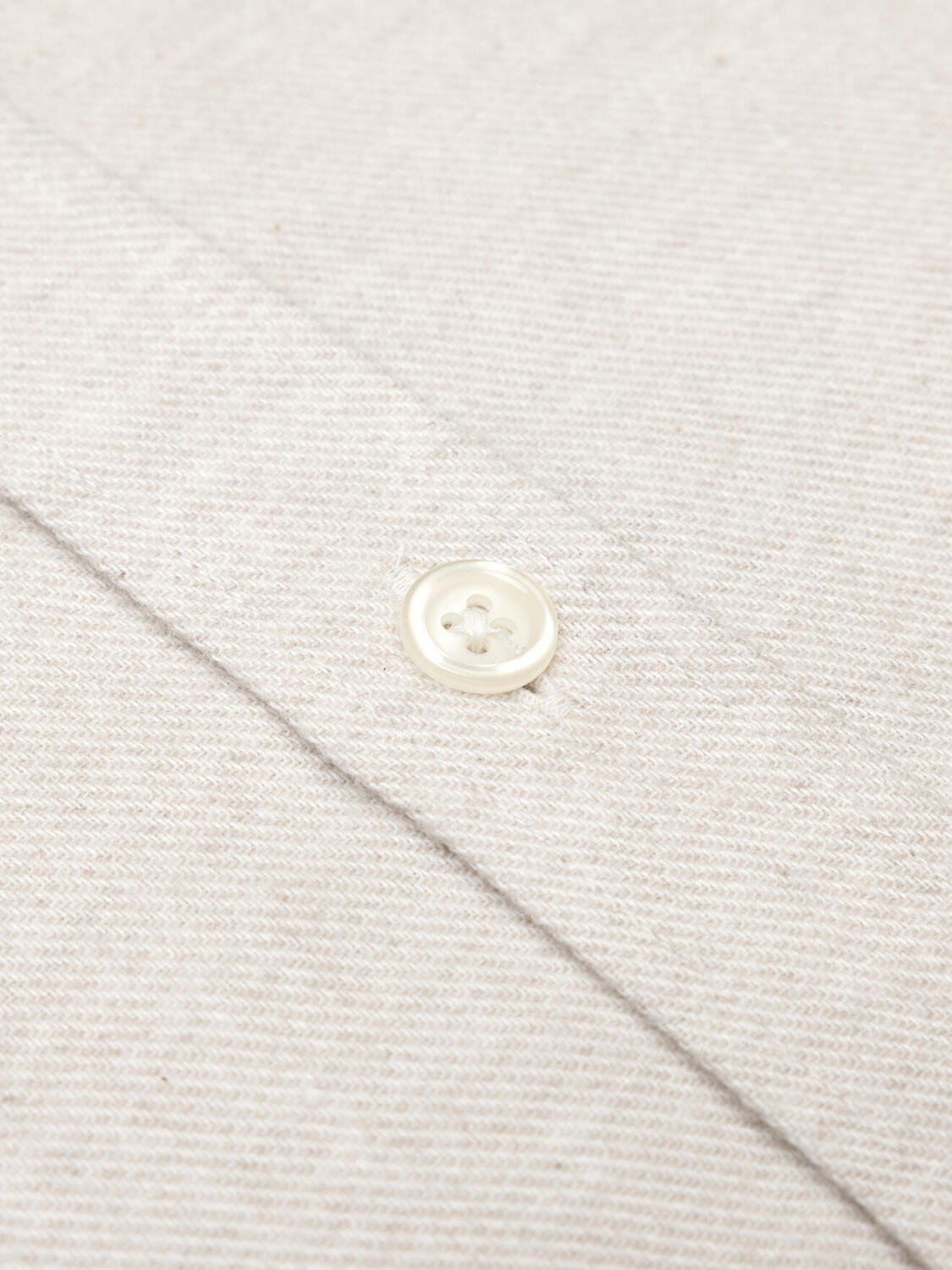 Storm off-white flannel shirt