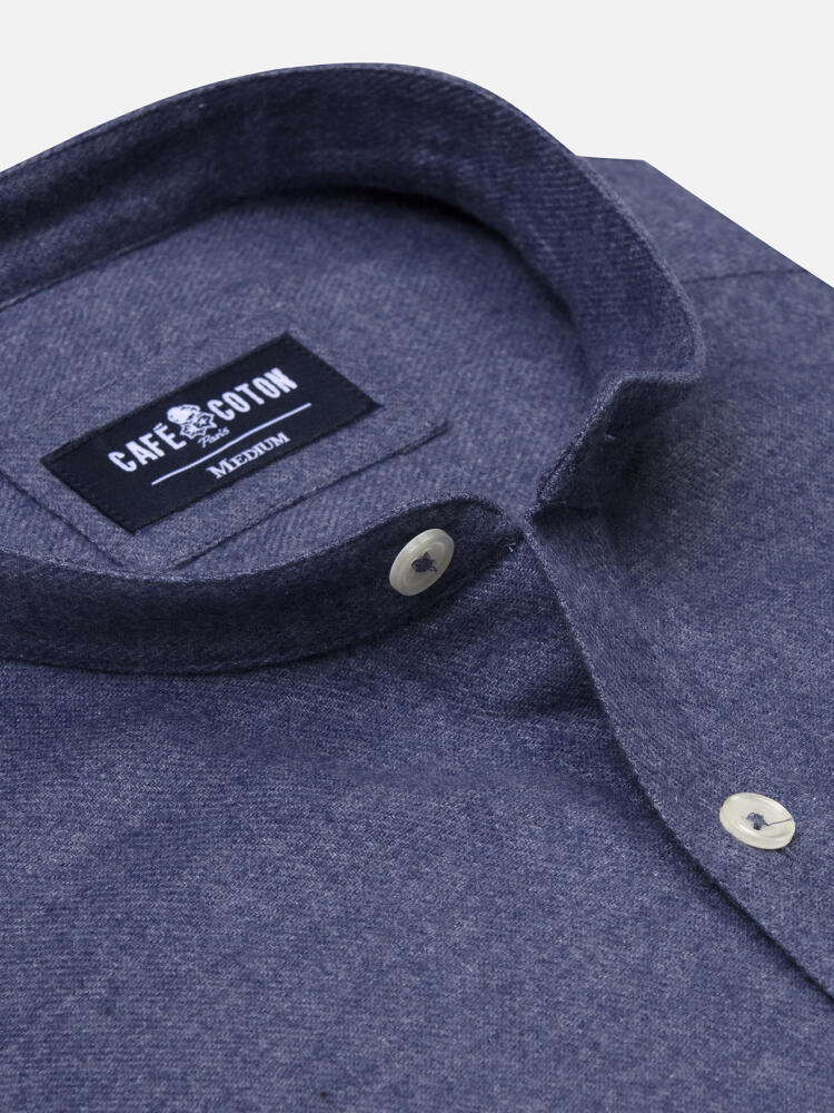 Storm blue flannel shirt