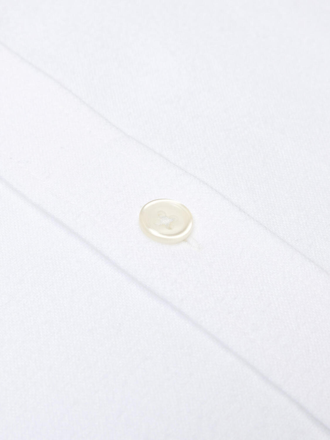 Vils white brushed oxford shirt