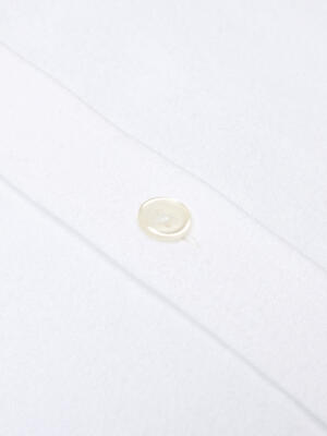 Vils white brushed oxford shirt