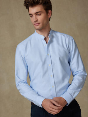 Vils sky brushed oxford shirt