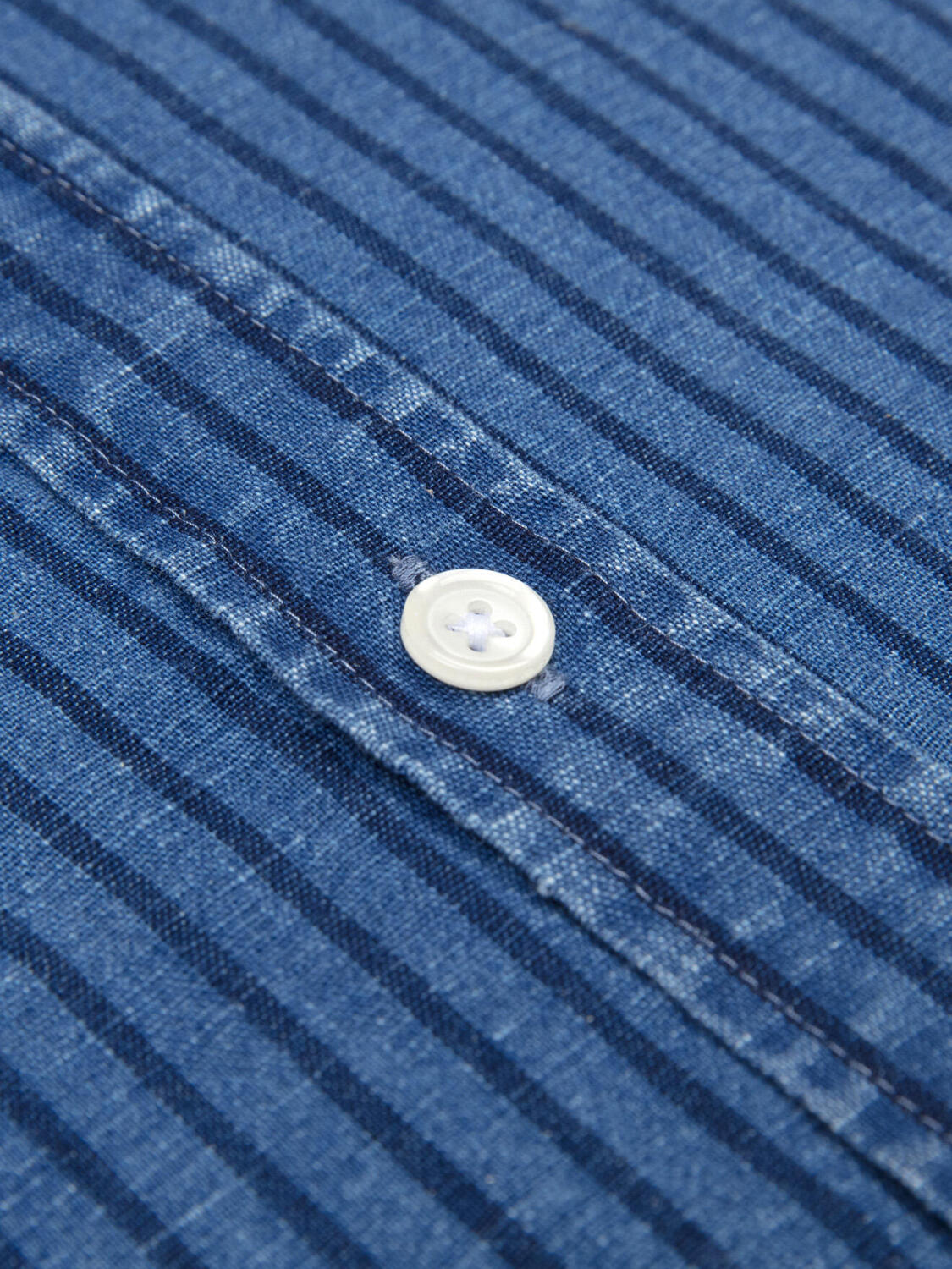 Willow poloshirt in indigo strepen
