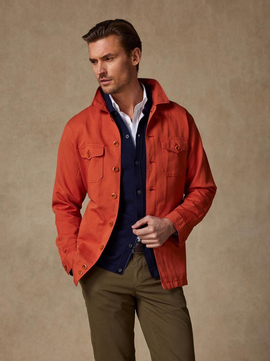 Pagada apricot overshirt