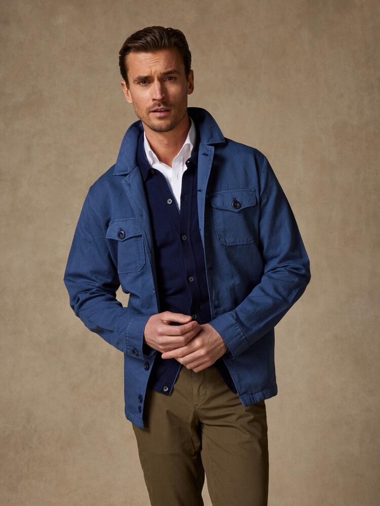 Pagada blauw overhemd