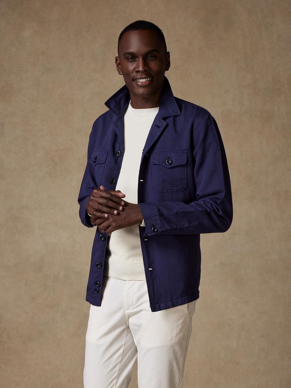 Pagada navy overshirt