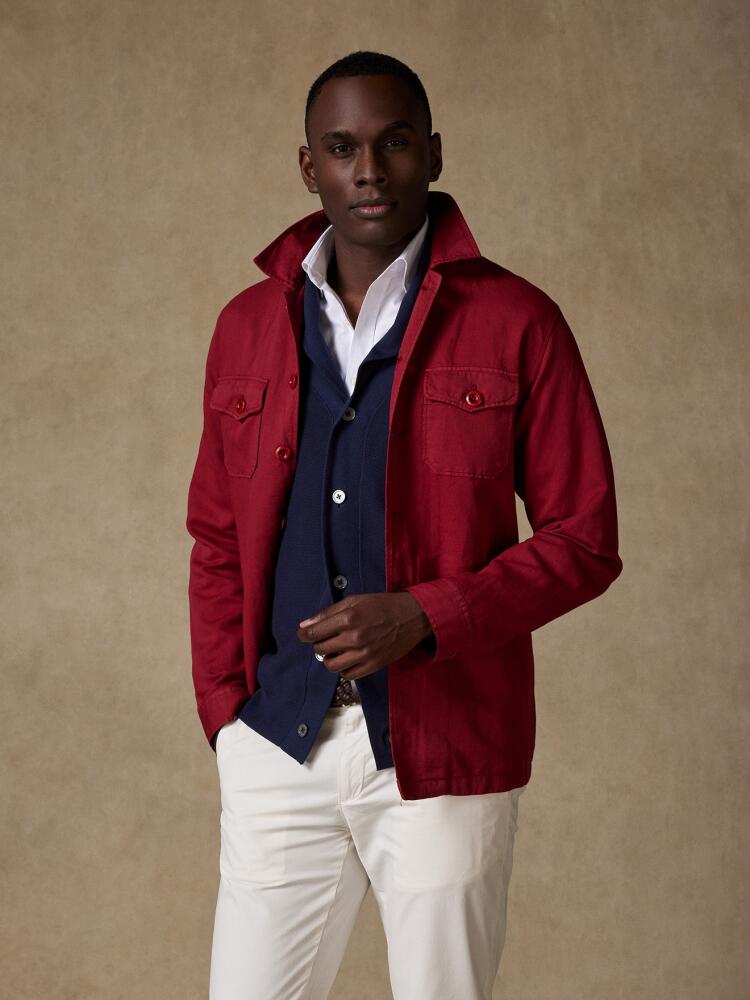 Camicia da lavoro Pagada rossa