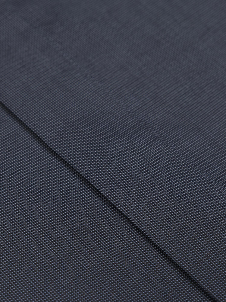 Bob charcoal micro-oxford shirt - Hidden Placket