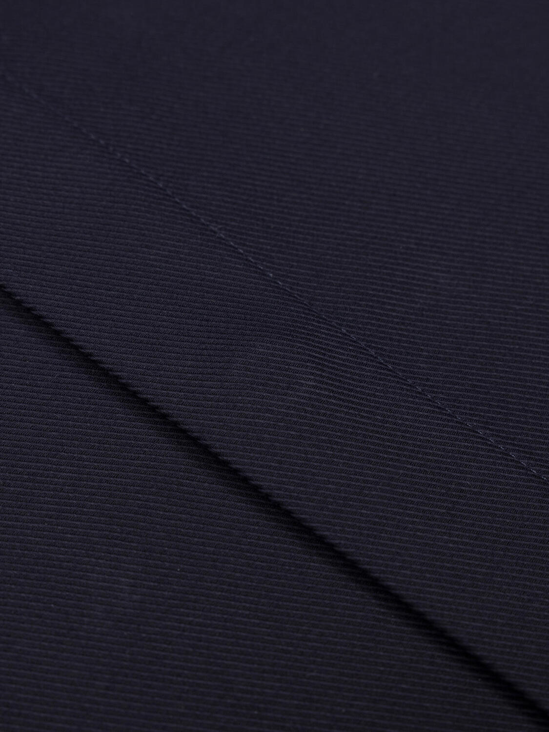 Twillhemd Navy - Slim fit - Verdeckter Knopfleiste