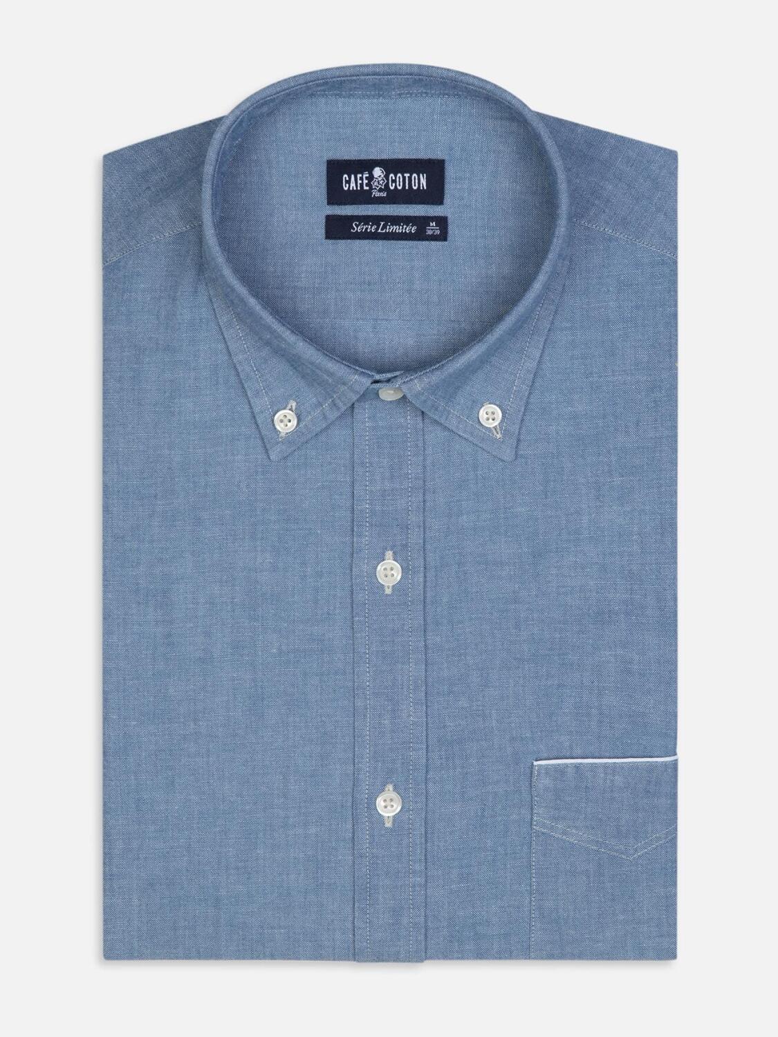 Chemise col boutonné en chambray - Série Limitée