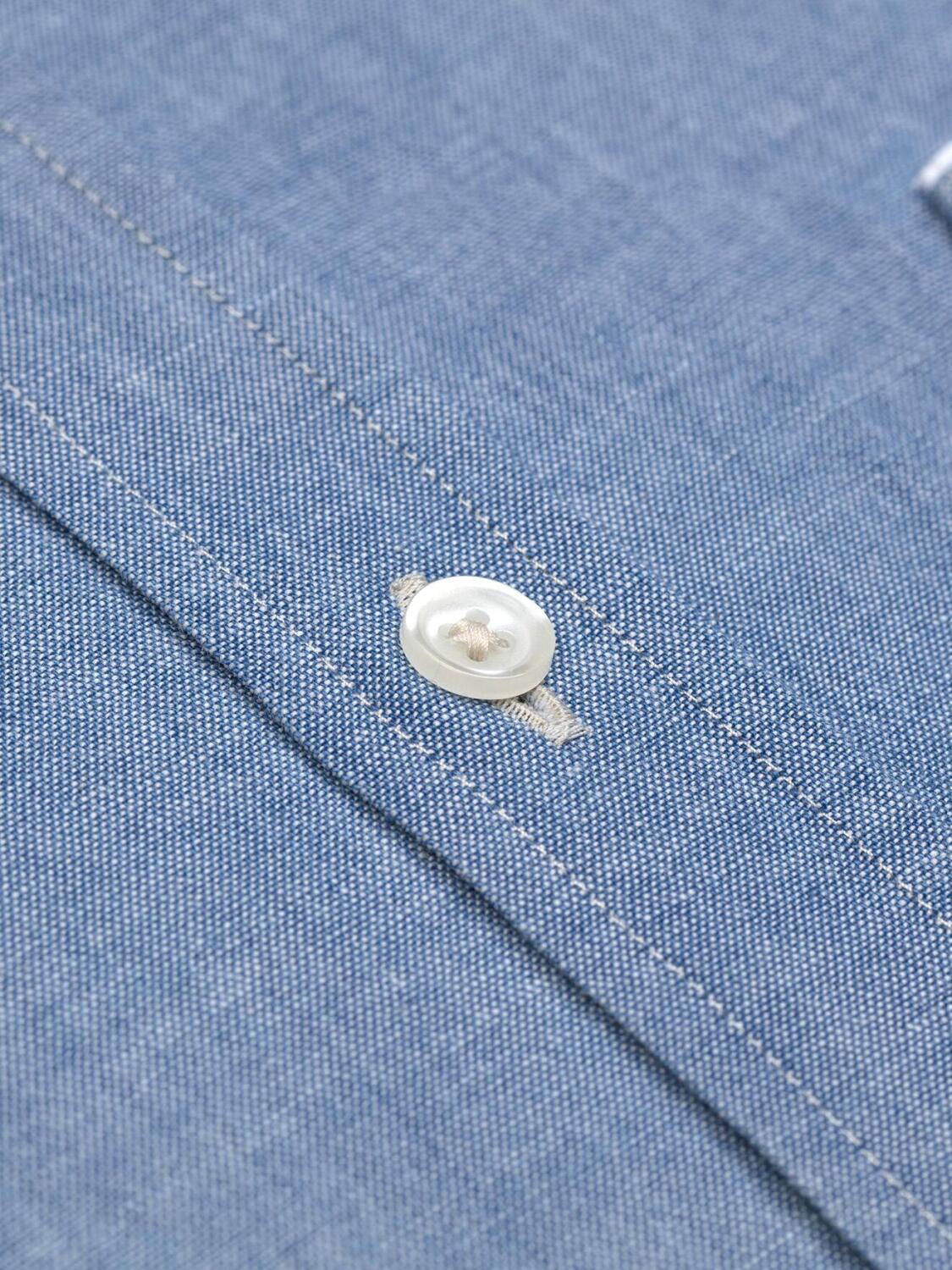 Chemise col boutonné en chambray - Série Limitée
