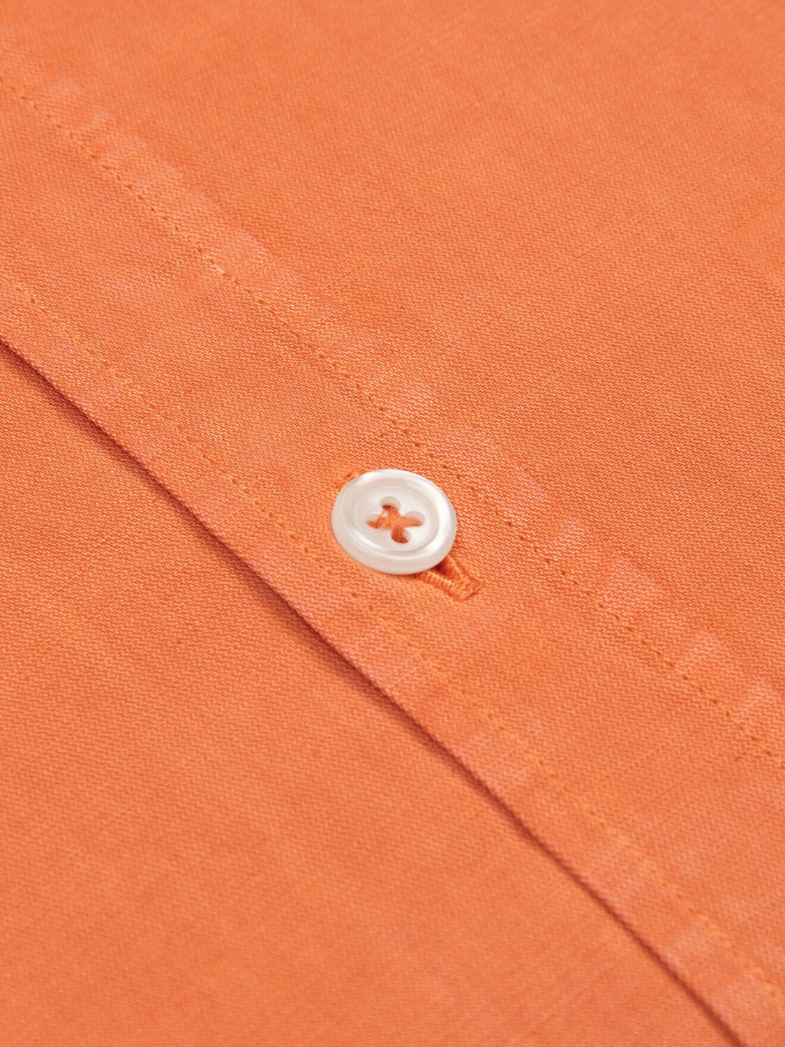 Garry-Hemd aus Baumwoll-Lyocell Orange