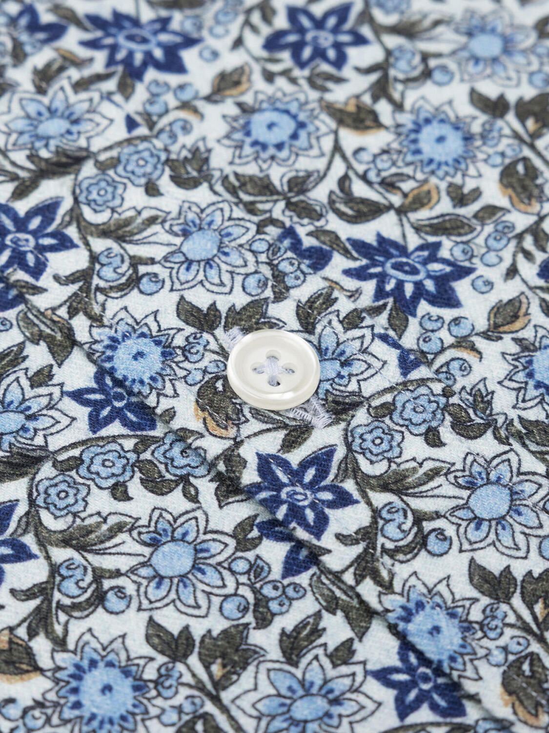 Camicia Agnel con stampa floreale