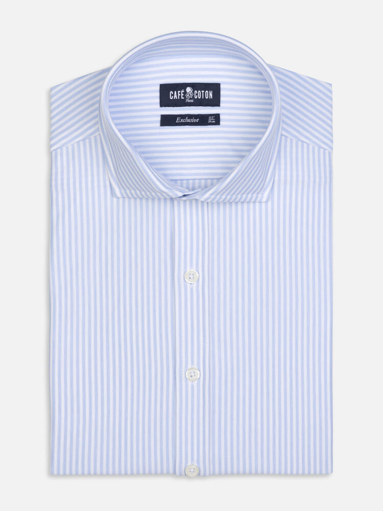 Chemise Albano &agrave; rayures ciel