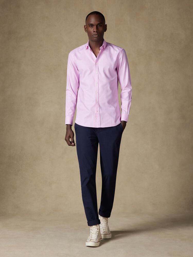 Alvin textured shirt - Pink