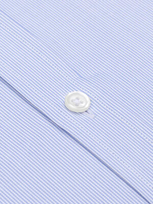 Alvren Sky Blue Striped Shirt