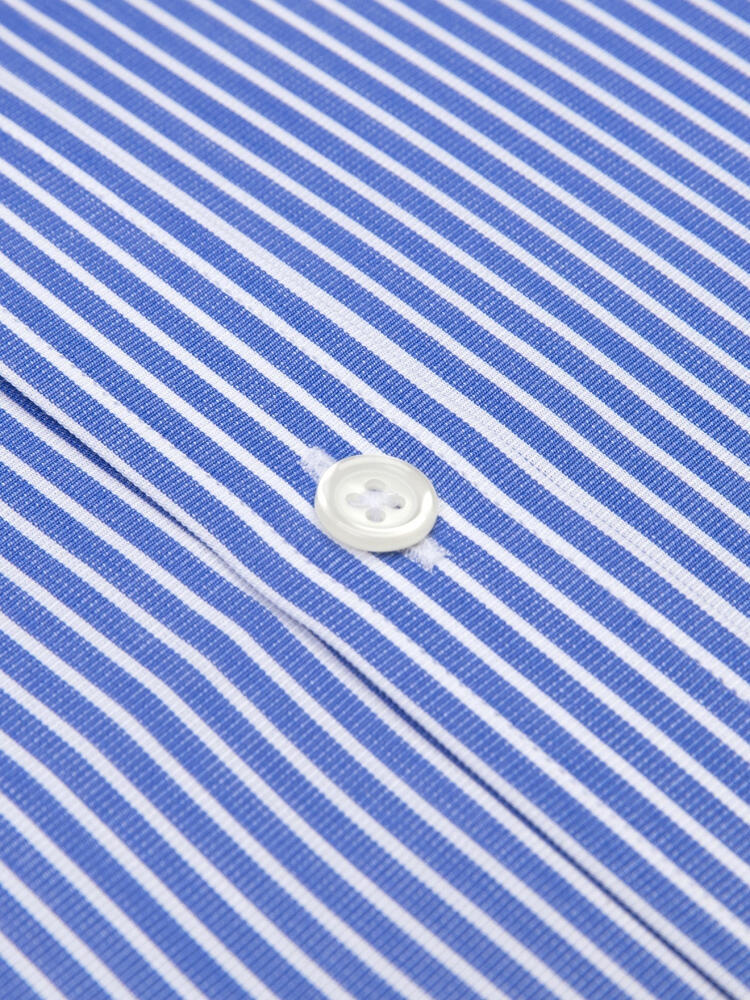 Andrea shirt with blue stripes