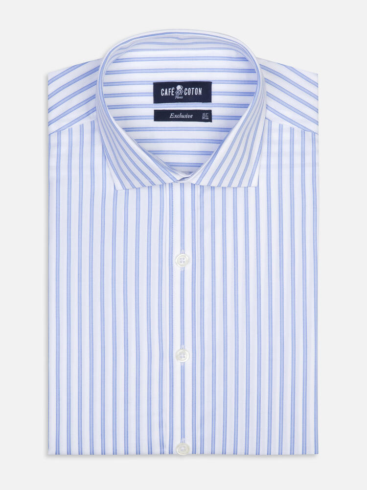 Camicia Andrick righe celesti