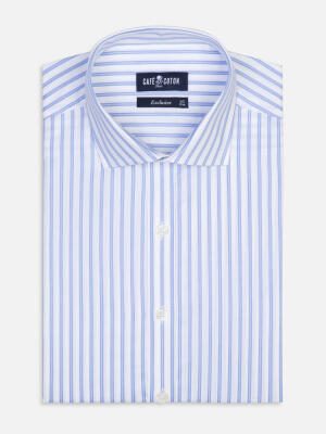 Camicia Andrick righe celesti