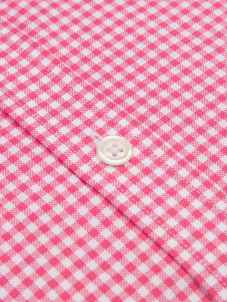 Anthony Hemd in fuchsia Vichy