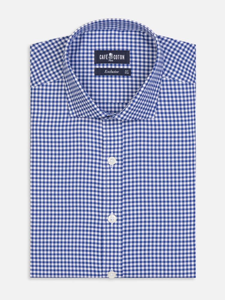 Anthony gingham shirt - Navy