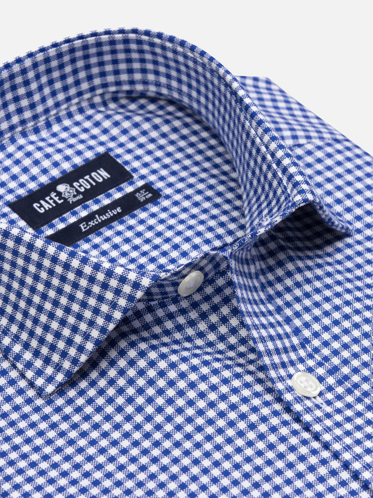 Anthony gingham shirt - Navy