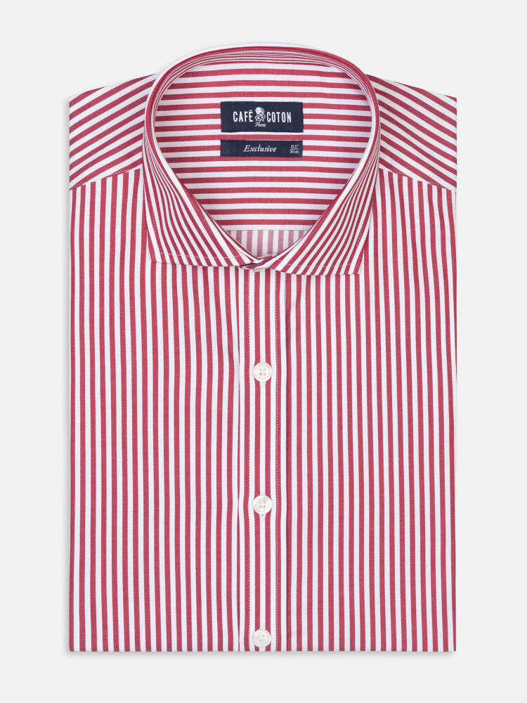 Baillee red stripes shirt