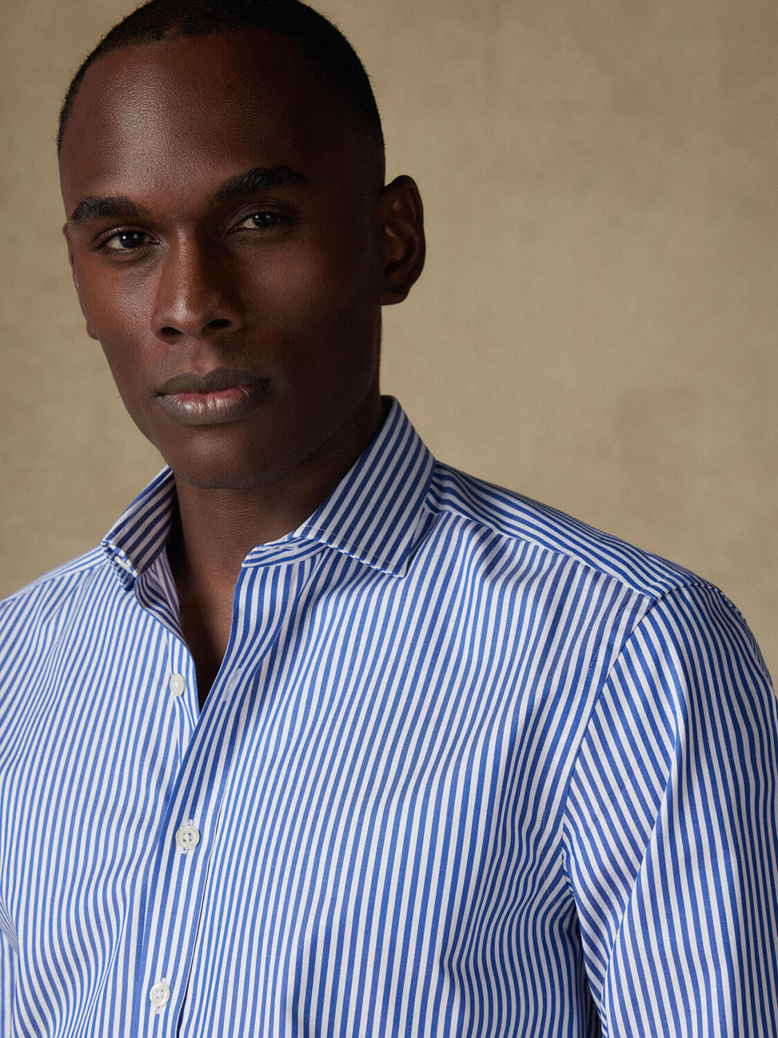 Barry stripe shirt - Navy