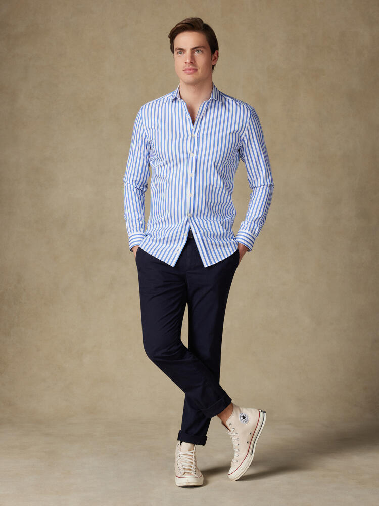 Camicia Billy a righe blu