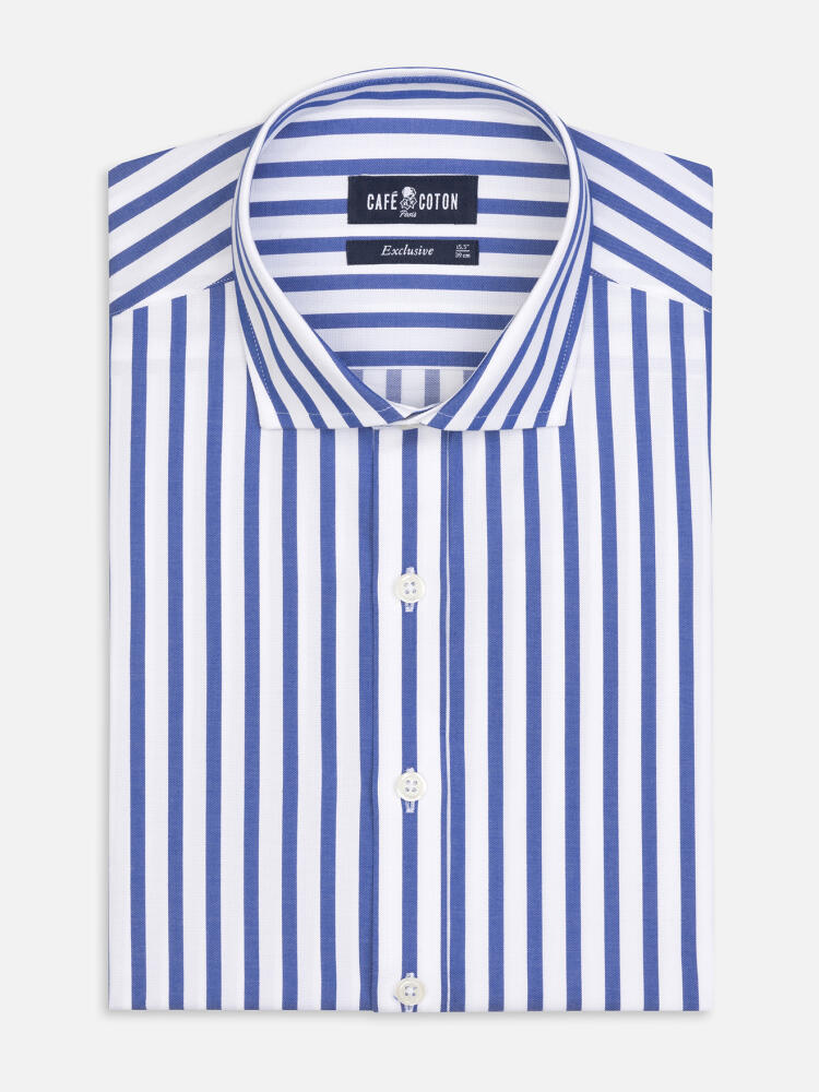 Billy stripe shirt - Navy