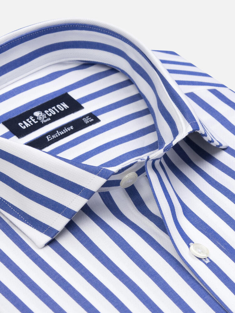 Billy stripe shirt - Navy