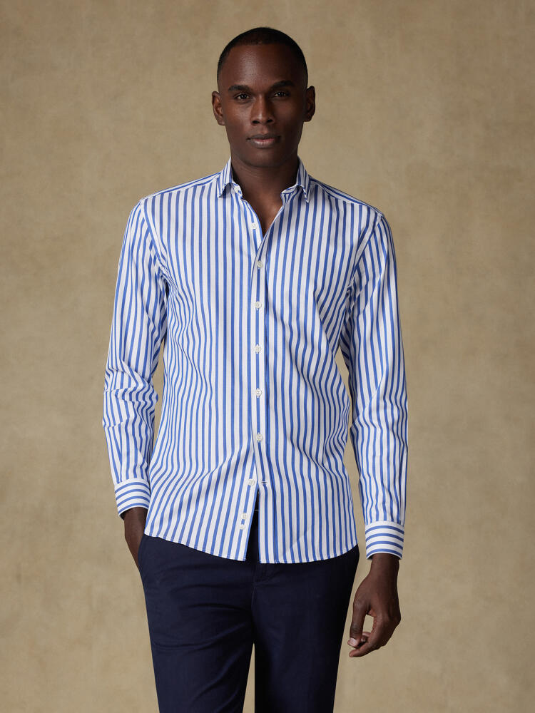 Billy stripe shirt - Navy