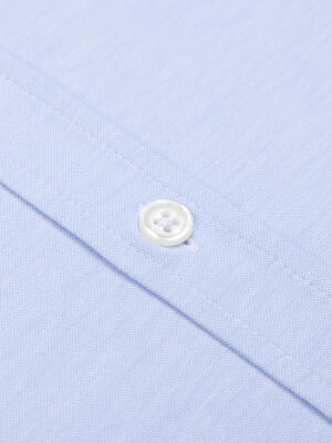 Camicia Boxy in jersey celeste