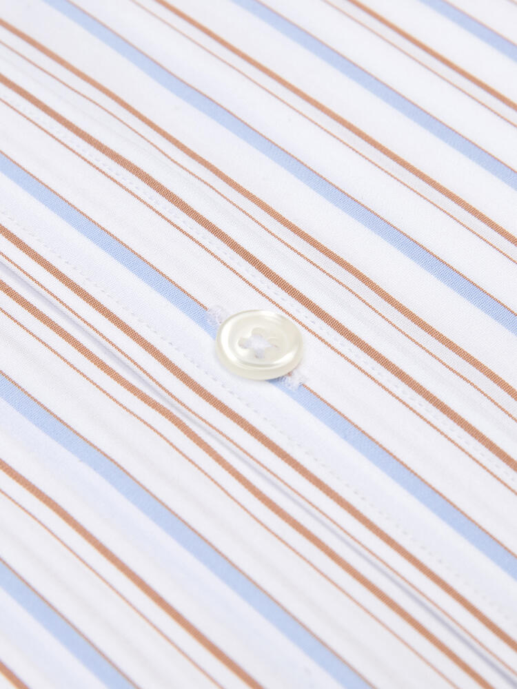 Brent shirt with havana stripes