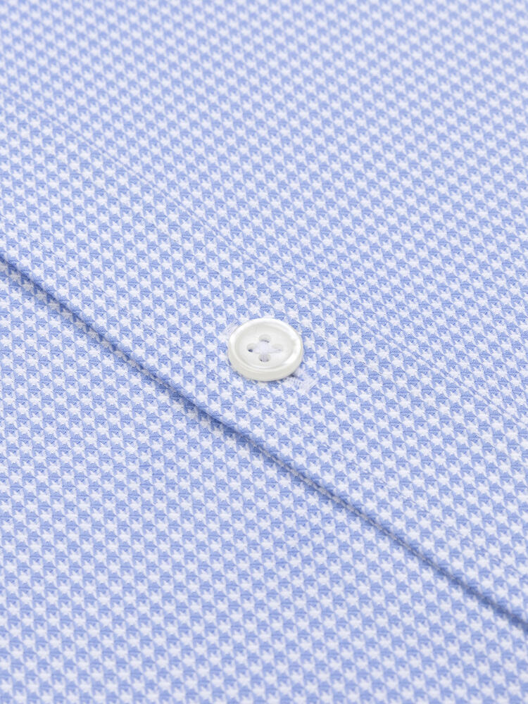 Calder Twill-Hemd Hellblau