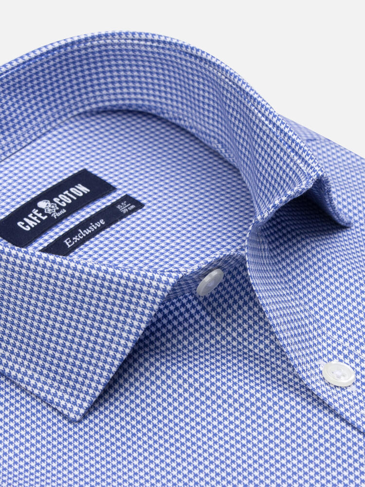 Calder Twill-Hemd Blau