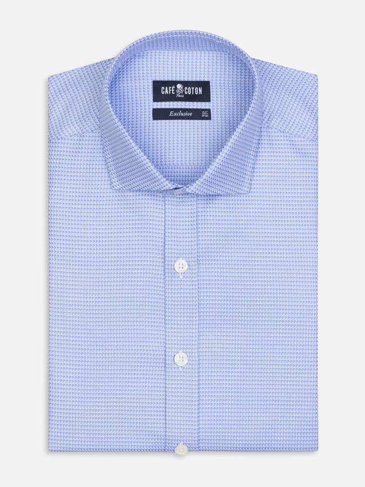 Cameron twill shirt - Blue