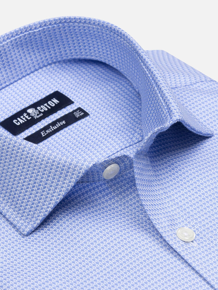 Cameron twill shirt - Blue