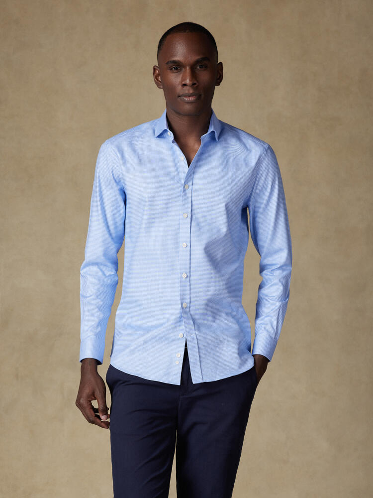 Cameron twill shirt - Blue