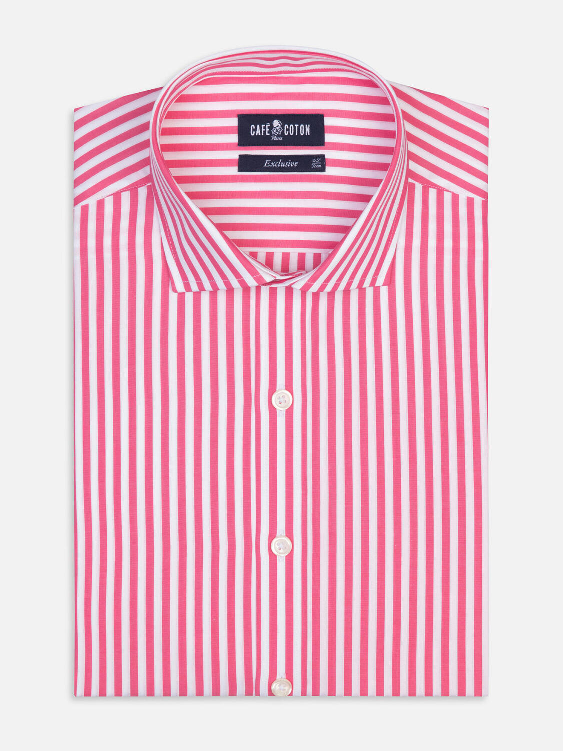 Chris shirt with grenadine stripes