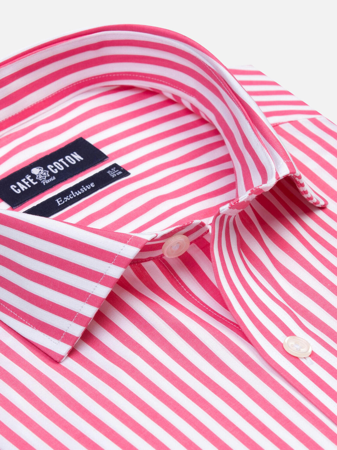 Chris shirt with grenadine stripes
