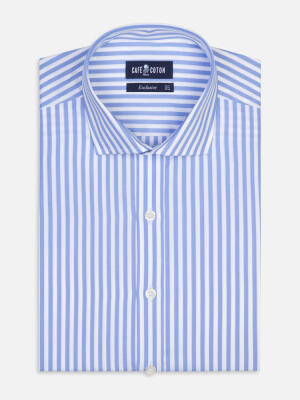 Chemise Chris en natté ciel