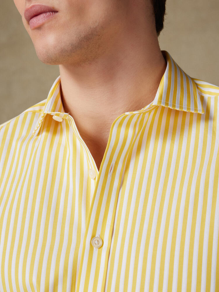 Camicia Chris a righe gialle