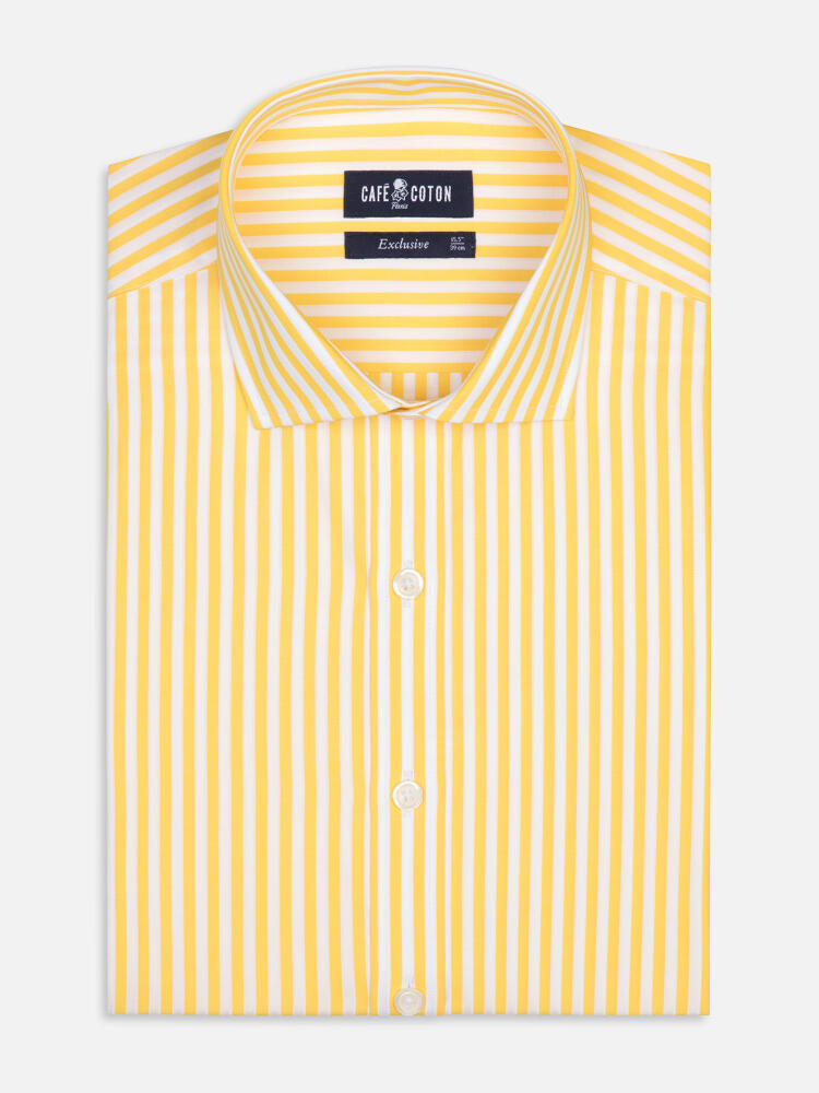 Camicia Chris a righe gialle