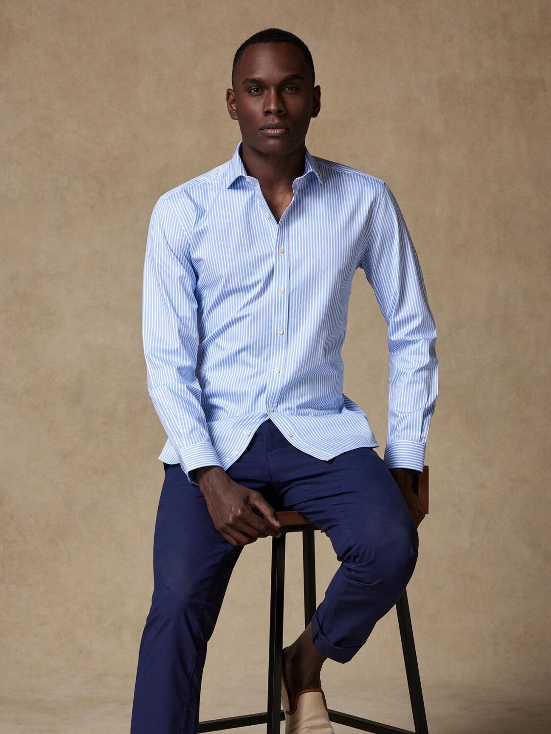 Camicia Clive Sky Stripe